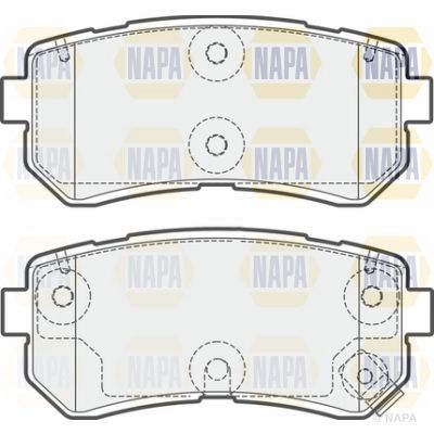 Brake Pad Set NAPA PBP7546