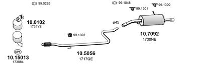 SISTEM DE ESAPAMENT ASSO ART4631
