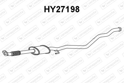 Предглушитель выхлопных газов VENEPORTE HY27198 для HYUNDAI i20