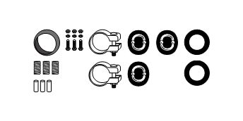 SET MONTARE SISTEM DE ESAPAMENT HJS 82115306