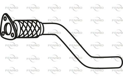 Rura wydechowa FENNO P49031