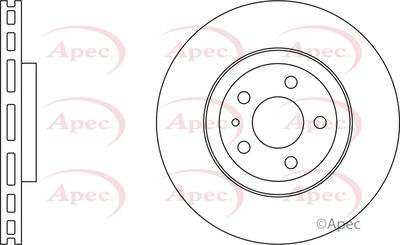 Brake Disc APEC DSK696