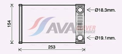 SCHIMBăTOR DE CăLDURă îNCăLZIRE HABITACLU