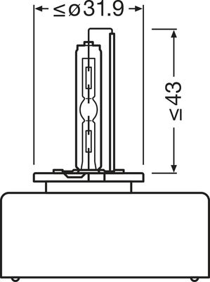 GLüHLAMPE FERNSCHEINWERFER ams-OSRAM 66540 2