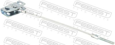 Тросик, cтояночный тормоз FEBEST 02100-J10F для NISSAN QASHQAI
