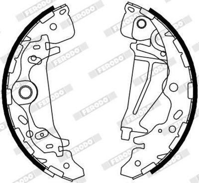 BREMSBACKENSATZ FERODO FSB4096 1