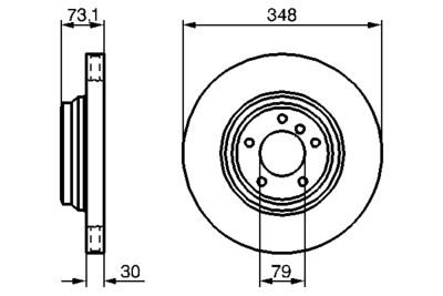 DISC FRANA BOSCH 0986479265 4