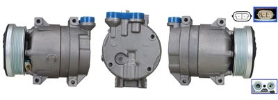 Компрессор, кондиционер TMI AC00777 для DAEWOO KALOS