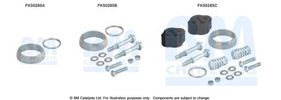 Монтажен комплект, изпускателна тръба BM Catalysts FK50285