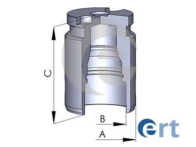 Поршень, корпус скобы тормоза ERT 151163-C для CHEVROLET TRAX