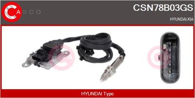 SENZOR NOX INJECTIE ADITIV CASCO CSN78B03GS