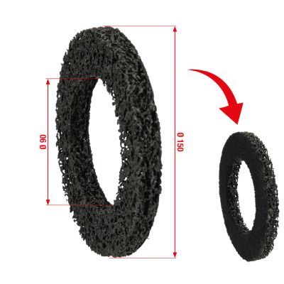 Ks Tools - Náhradný kotúč pre brúsku na náboje kolesa Ø 150mm
