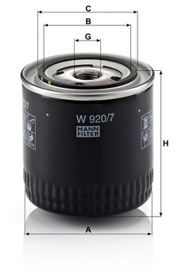 FILTRU ULEI TURBO MANN-FILTER W9207Y 1
