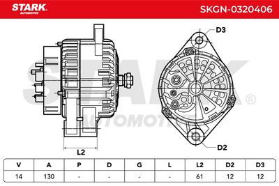 генератор STARK SKGN-0320406