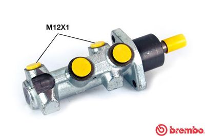 Главный тормозной цилиндр BREMBO M 23 047 для FIAT PANDA