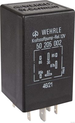 Реле, топливный насос HERTH+BUSS ELPARTS 75614077 для OPEL ASCONA