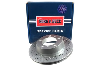 спирачен диск BORG & BECK BBD6032S