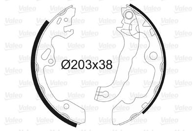 Brake Shoe Set 562648