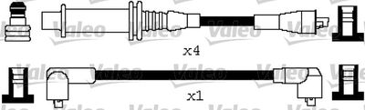 Комплект проводов зажигания VALEO 346648 для CITROËN VISA