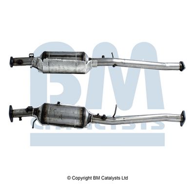 Filtr sadzy / filtr cząstek stałych, układ wydechowy BM CATALYSTS 1737417