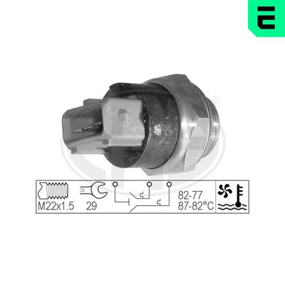 COMUTATOR TEMPERATURA VENTILATOR RADIATOR