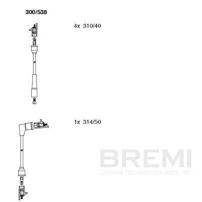 SET CABLAJ APRINDER BREMI 300538