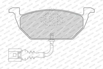 SET PLACUTE FRANA FRANA DISC FERODO FDB1398 1