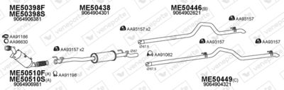 ABGASANLAGE VENEPORTE 500330