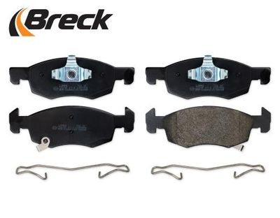 Bromsbeläggssats, skivbroms BRECK 22143 00 702 00 för OPEL, VAUXHALL