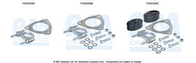 Монтажен комплект, изпускателна тръба BM Catalysts FK50309