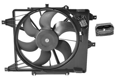 Вентилятор, охлаждение двигателя VAN WEZEL 4339746 для RENAULT CLIO