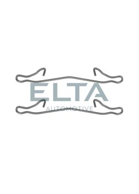 Комплектующие, колодки дискового тормоза ELTA AUTOMOTIVE EA8519 для LADA XRAY