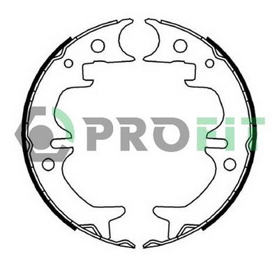 PROFIT 5001-4008 Ремкомплект барабанных колодок  для LEXUS RX (Лексус Рx)