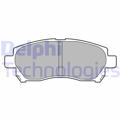 Комплект тормозных колодок, дисковый тормоз DELPHI LP3257 для TOYOTA AVANZA