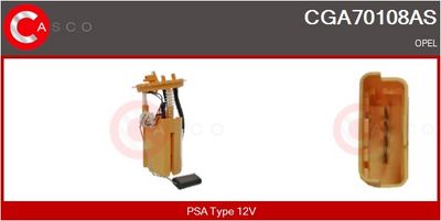 SISTEM ALIMENTARE CU COMBUSTIBIL CASCO CGA70108AS
