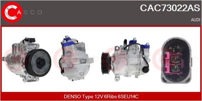 COMPRESOR CLIMATIZARE CASCO CAC73022AS