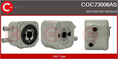 RADIATOR ULEI ULEI MOTOR CASCO COC73006AS