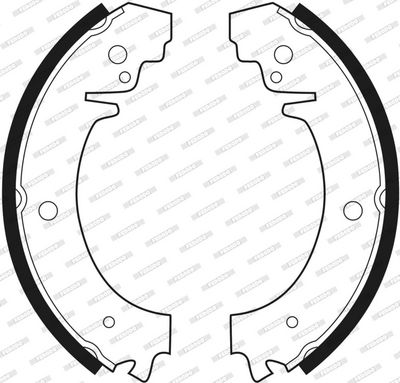 SET SABOTI FRANA FERODO FSB59 2