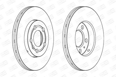 BREMSSCHEIBE CHAMPION 562040CH 1