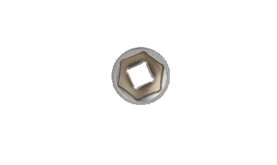 Brilliant - Nadstavec šesťhranný krátky 3/8" 19mm