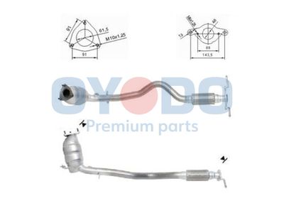 Oyodo 10N0113-OYO Катализатор  для ALFA ROMEO 147 (937_) 1.6 16V T.SPARK ECO (937.AXA1A, 937.BXA1A)
