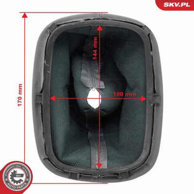 Hlavice řadicí páky ESEN SKV 63SKV922