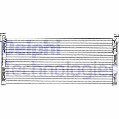 Конденсатор, кондиционер DELPHI TSP0225225 для TOYOTA RAV 4