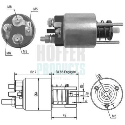 SOLENOID ELECTROMOTOR