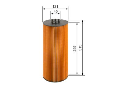 BOSCH Ölfilter