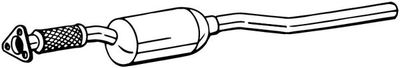 Filtr sadzy / filtr cząstek stałych, układ wydechowy BOSAL 097-900