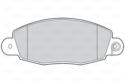 Brake Pad Set, disc brake 301432