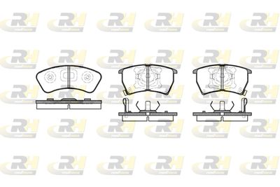 ROADHOUSE 2234.02 Тормозные колодки и сигнализаторы  для MAZDA 323 III Hatchback (BF) 1.6 GT