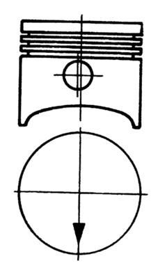 KOLBENSCHMIDT 92282613 Поршень для FORD TRANSIT c бортовой платформой/ходовая часть (V_ _) 2.0 (VGL, VSL, VTL, VCS, VDS) KOLBENSCHMIDT 92282613 Поршень для FORD TRANSIT c бортовой платформой/ходовая часть (V_ _) 2.0 (VGL, VSL, VTL, VCS, VDS)