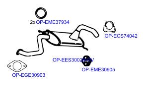 Изпускателна система OPTIMAL OP-EXSMD012